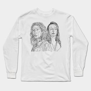 Killing Eve sketch Long Sleeve T-Shirt